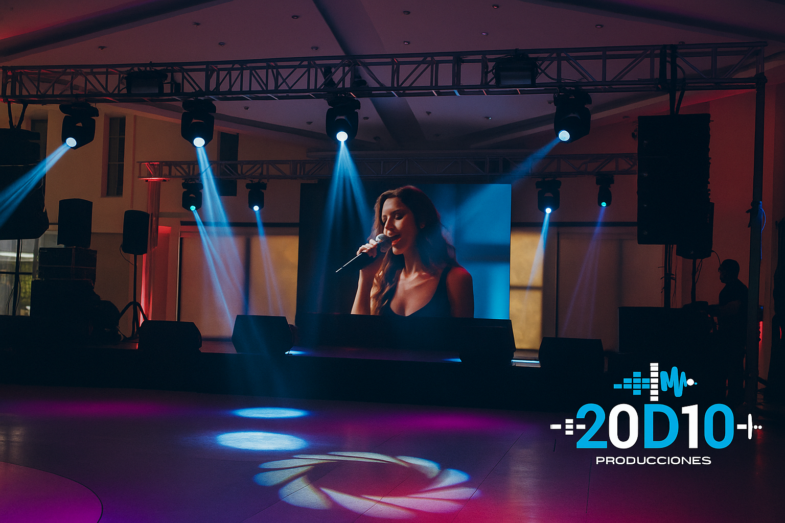 Pantalla LED para eventos - 20D10 Producciones